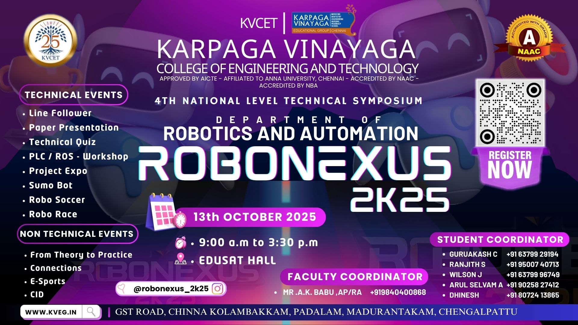 ROBONEXUS 2K25